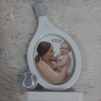 Picture of bat photo frame - White