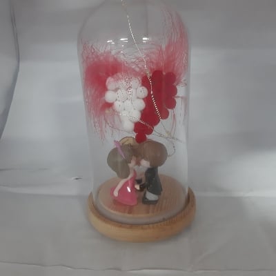 Picture of new Valentine showpiece - Multicolor