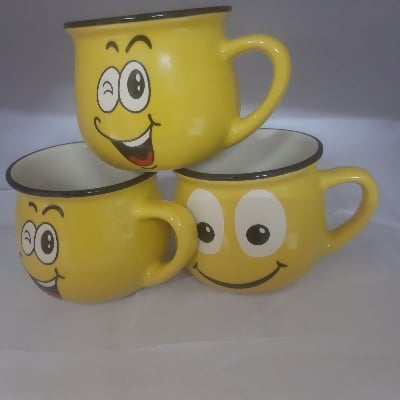Picture of ceramic emoji mug - Multicolor