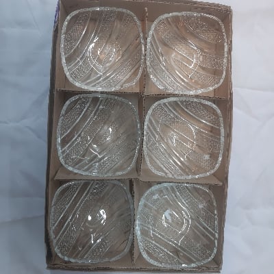 Picture of nasir glassware N142B 6pcs Bowl - White