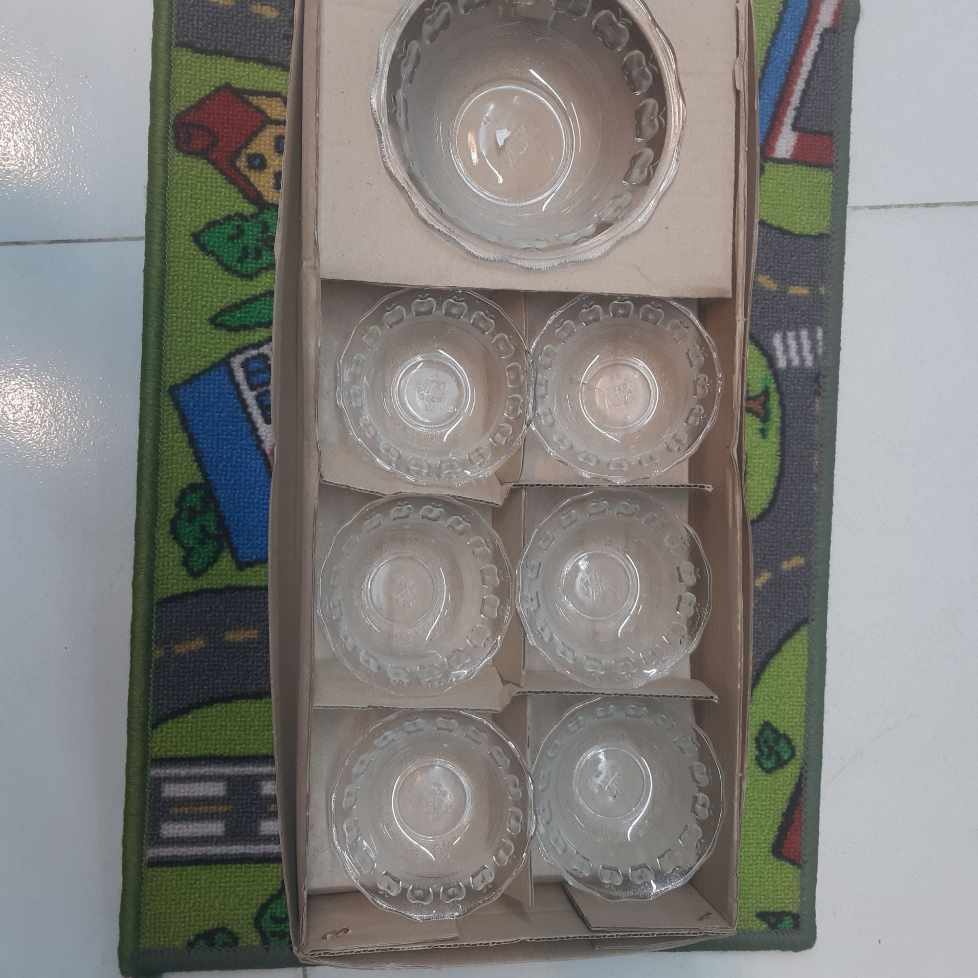 Picture of 7pis gift set N58-59 B nasir glassware - White