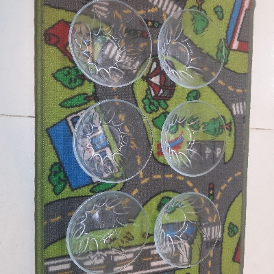 Picture of olila glassware 6pis bowl set  no B002 - White