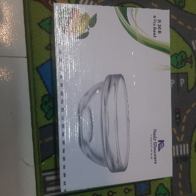 Picture of Nasir glassware 6pis bowl set no20 B - White