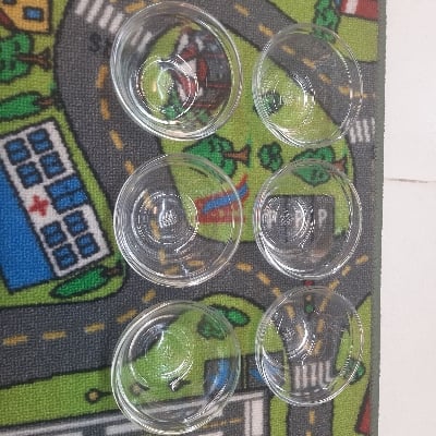 Picture of Nasir glassware 6pis bowl set no20 B - White