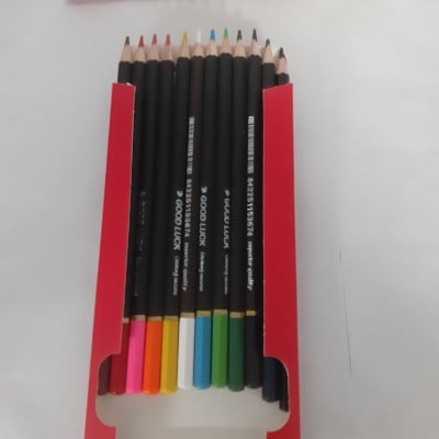 Picture of good luck color pencil 12pic - Multicolor