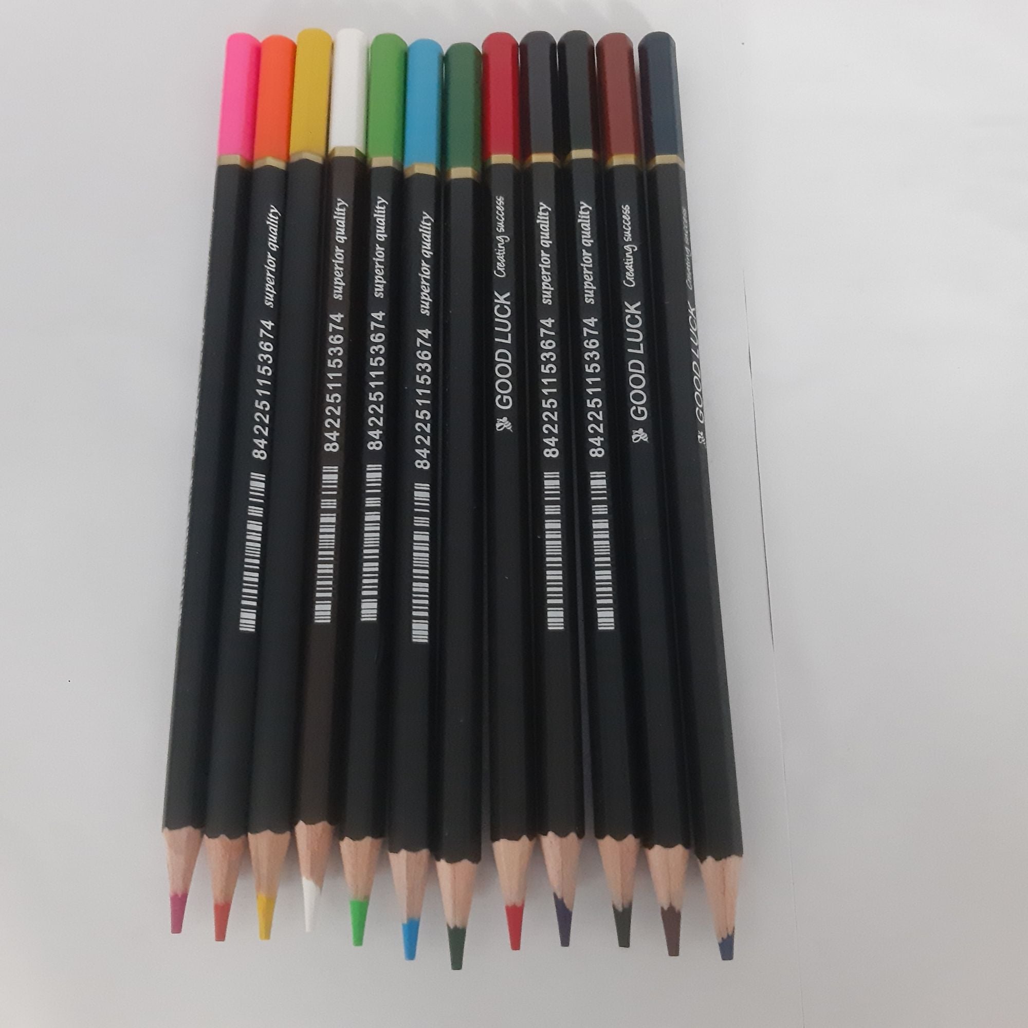 Picture of good luck color pencil 12pic - Multicolor