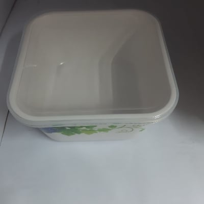 Picture of Italano 5"square container melamine - Multicolor