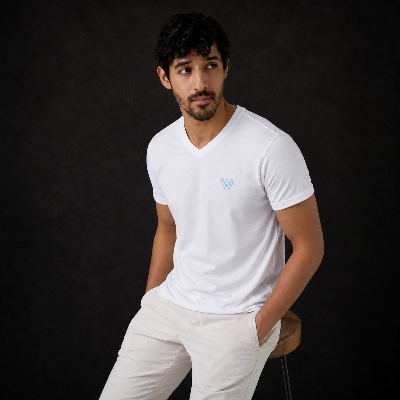 Picture of Bright White Slim Winner Men'S T Shirt 