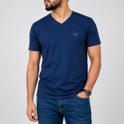 Picture of Navy Slim Winner Men'S T Shirt 