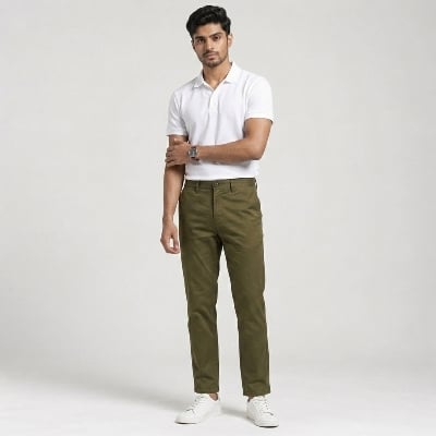 Picture of Winner' S  Olive Twill Pant