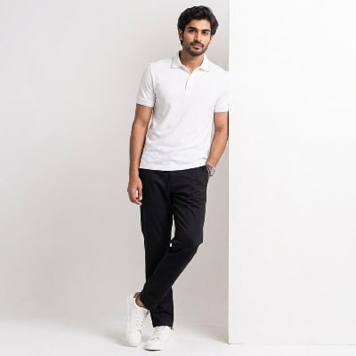 Picture of Winner' S  Black Twill Pant
