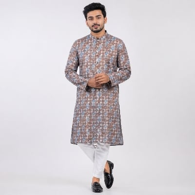 Picture of Winner Mens Coffee Panjabi 