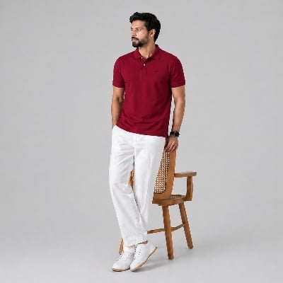 Picture of Winner Mens  Cabernet Polo T-Shirt 