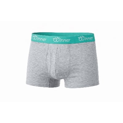 Picture of Men's Grey Deluxe Boxer  - gray