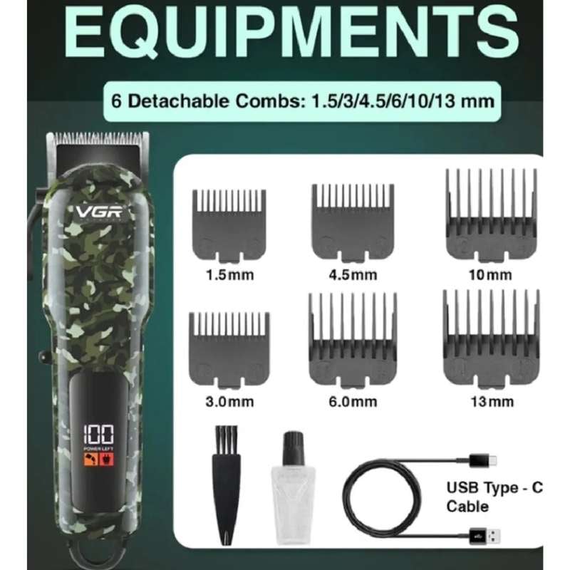 Picture of VGR V-665 Professional Hair Clipper, Salon Trimmer for men