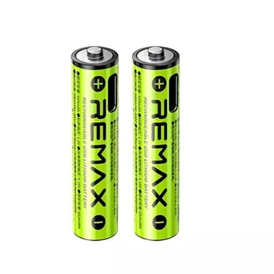 Picture of Remax AAA-02 Rechargeable Lithium Battery Bundle of 4 Piece - Multicolor