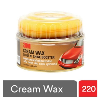 Picture of 3M- CREAM WAX GLOSS N' SHINE FOR CARS & BIKE