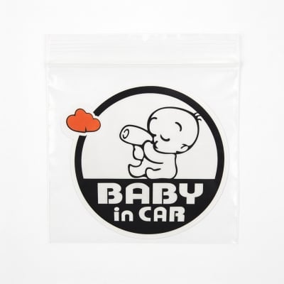 Picture of Baby in car sticker
