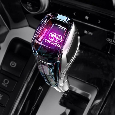 Picture of LED Crystal Sensor Touch 7 Colors Gear Knob