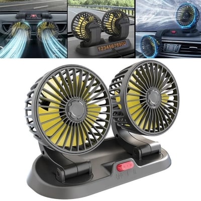 Picture of Dual Head stylist Car Fan