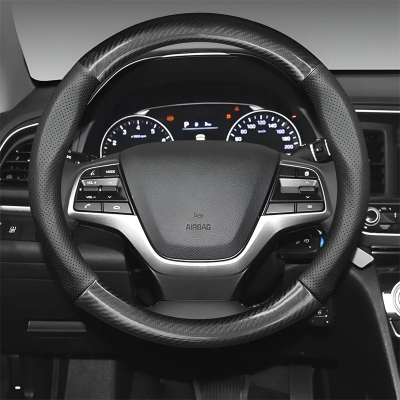 Picture of Carbon Fiber Steering Wheel Cover – Premium Style & Comfort for Your Car