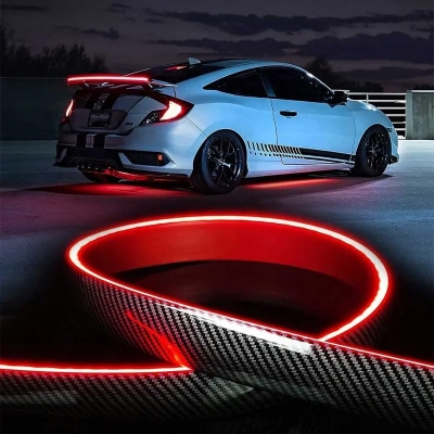 Picture of Car Universal Rear Wing Spoiler Light Flexible