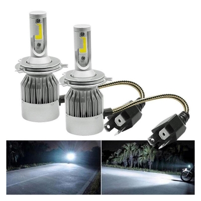 Picture of C6 LED H4 Headlight Bulb 2pcs For Car & Motorcycle
