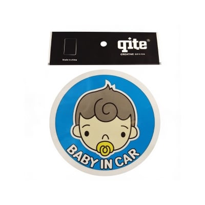 Picture of Baby in car sticker