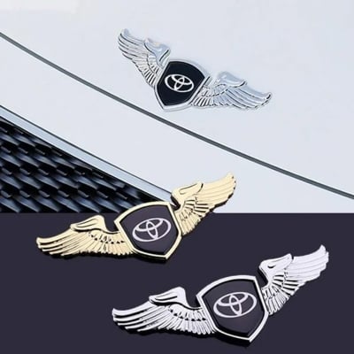 Picture of Car Eagle Bonnet logo Toyota Metal Sticker Small Size
