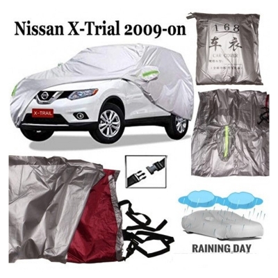 Picture of Car Body Cover Silver Color Waterproof for- x trail