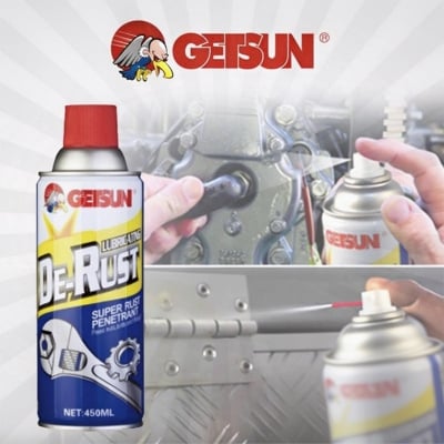 Picture of Getsun De-Rust AntiRust LUBRICATING 450ml