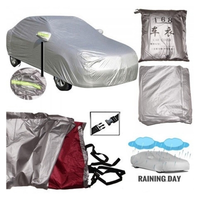 Picture of Car body cover for Honda civic silver color waterproof