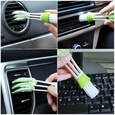 Picture of Car Air Conditioner AC Dust Collector Cleaner Brush Computer Duster Cleaning