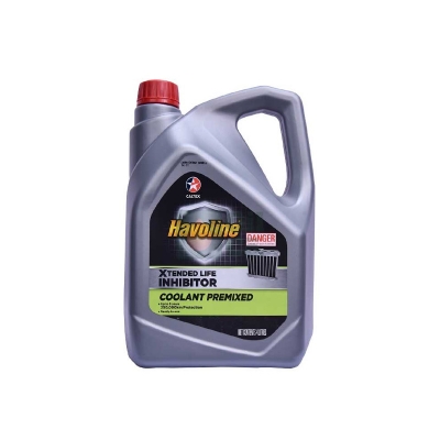 Picture of Havoline premixed coolant green color- 4 Liter