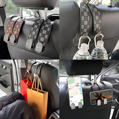 Picture of Sports Silicon Back Seat Hook 1pcs - Durable and Stylish Car Organizer