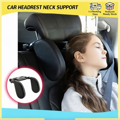 Picture of Car Seat Headrest Pillow Head Support Rest Nap Sleep Side Cushion for Kids Adult