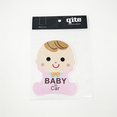 Picture of Baby in car sticker