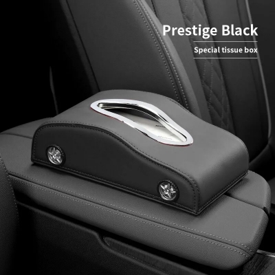 Picture of Car tissue box- Black