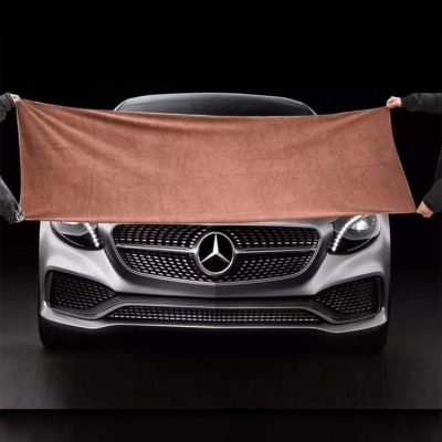 Picture of Large Microfiber Cleaning and Washing Towel - Coffee