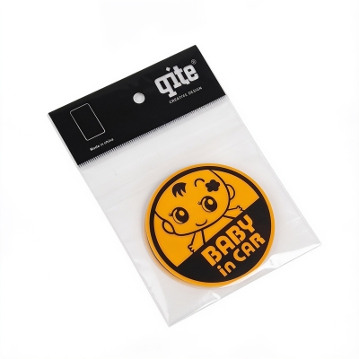Picture of Baby in car sticker