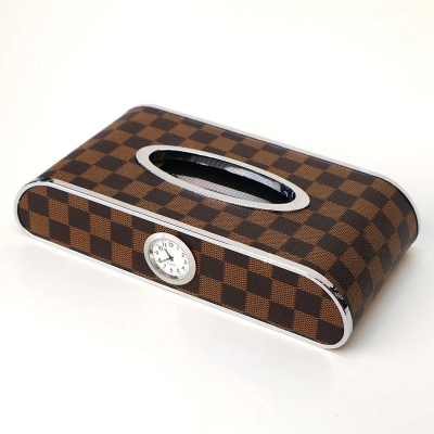 Picture of Car tissue box- Brown