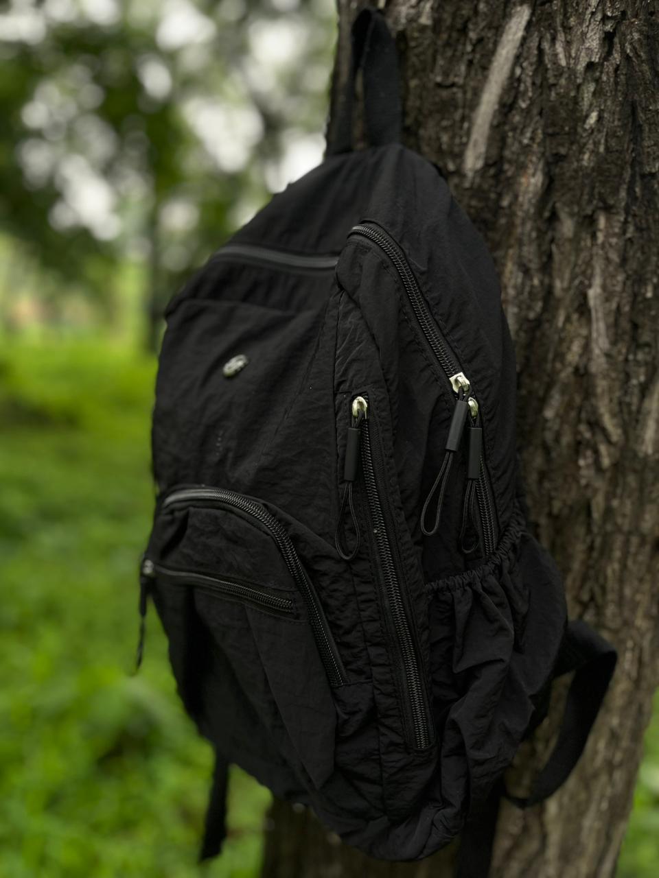 Picture of Light Waterproof Large Capacity Puff Backpack - black 