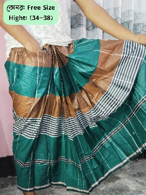 Picture of Smart lungi | Pocket lungi | Digital lungi | Smart Ready Lungi with Pocket for Men | Premium Breathable Cotton Lungi | Comfortable lungi | Stylish Bangladeshi Lungi | Eid collection | Trendy lungi| Amanotsha Pocket lungi