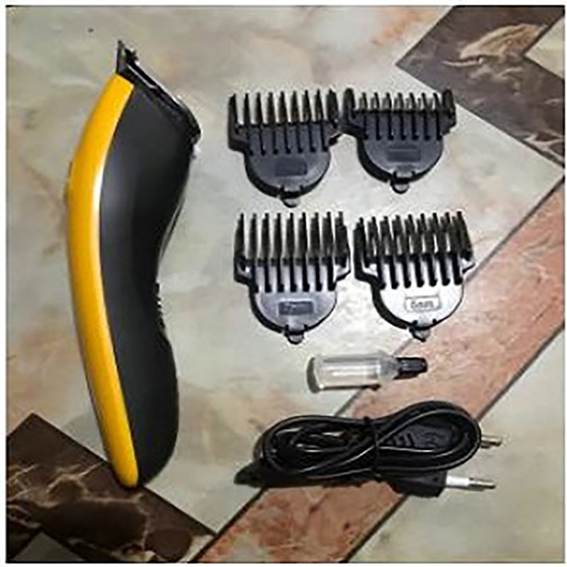 Picture of HTC AT-530 Hair And Beard Trimmer For Men and Women- Yellow