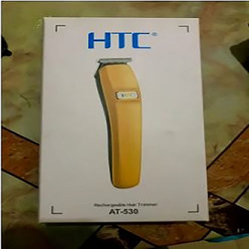 Picture of HTC AT-530 Hair And Beard Trimmer For Men and Women- Yellow