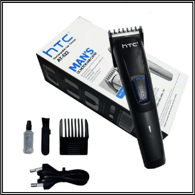 Picture of Htc At-522 Rechargeable Cordless Trimmer for Men Black Trimmer Trimmer For Men - Trimmer