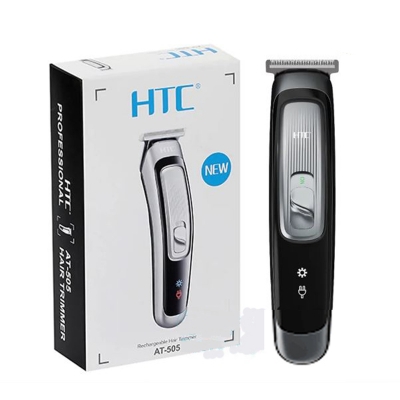 Picture of HTC AT-505 zero cutting Men Hair Trimmer USB Charge Hair Clippers Beard Trimmer Professional.