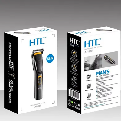 Picture of HTC AT-505 zero cutting Men Hair Trimmer USB Charge Hair Clippers Beard Trimmer Professional.