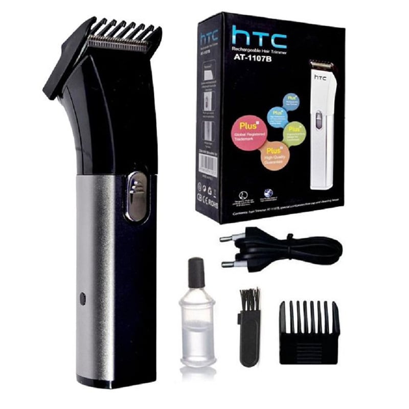 Picture of HTC AT-1107B Rechargeable Cordless Hair Trimmer Beard Trimmer For Men