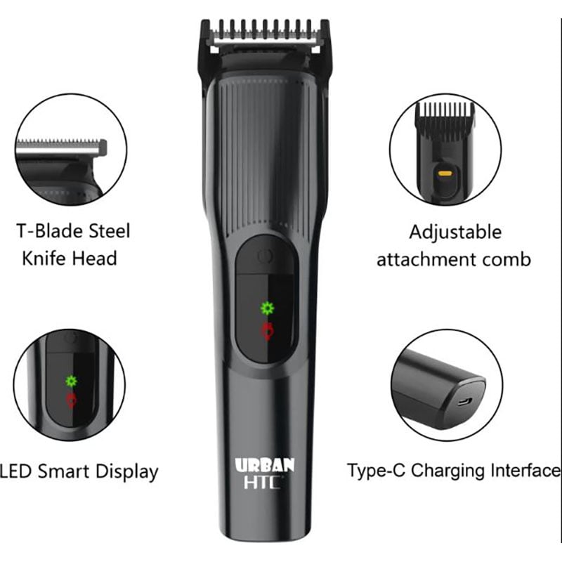 Picture of HTC AT-519 Lithium battery home use hair trimmer Indicator light powerful hair cutting machine